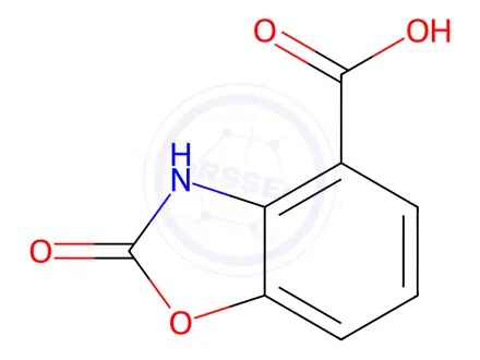 Chemical structure of 2-Oxo-2,3-dihydrobenzo[d]oxazole-4-carboxylic acid