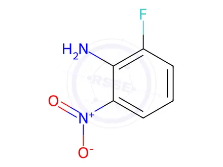 Chemical structure of 2-Amino-3-fluoronitrobenzene