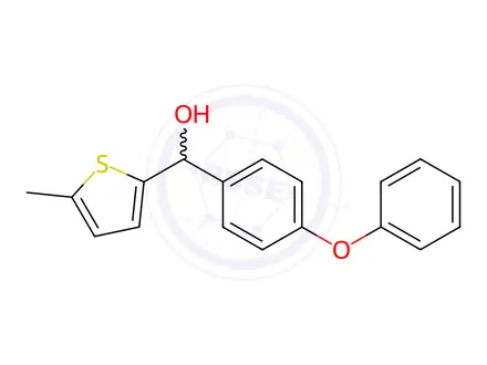 Chemical structure of (5-Methylthiophen-2-yl)(4-phenoxyphenyl)methanol