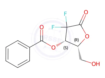 Chemical structure of Gemcitabine Hydrochloride Impurity 42