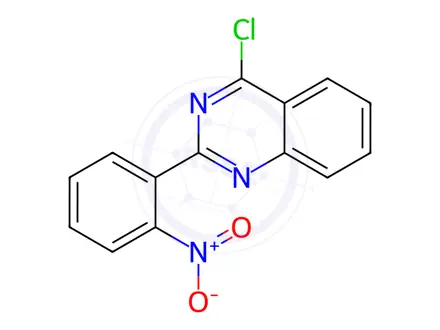 Chemical structure of 4-Chloro-2-(2-nitrophenyl)quinazoline