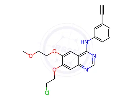 Chemical structure of Erlotinib Impurity 67