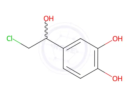 Chemical structure of Norepinephrine Impurity 60