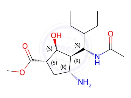 Chemical structure of Peramivir Intermediate Impurity 35(Hydrochloride)