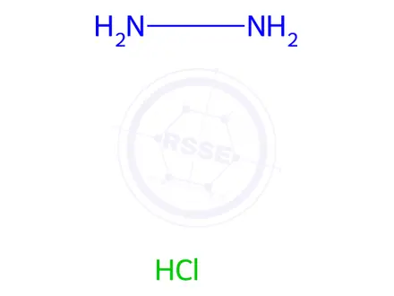 Chemical structure of Hydrazine Hydrochloride