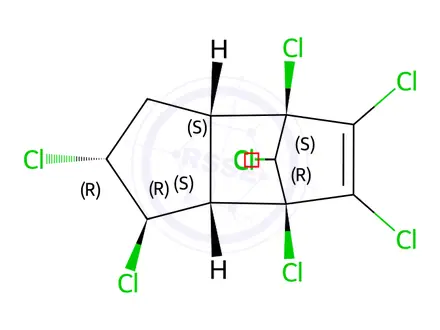 Chemical structure of Chlordane Impurity 3