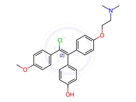 Chemical structure of Clomifene Citrate Impurity 16