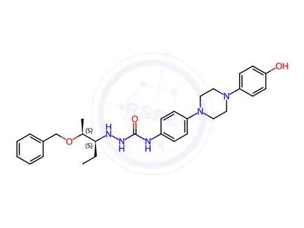 Chemical structure of Posaconazole Impurity 81
