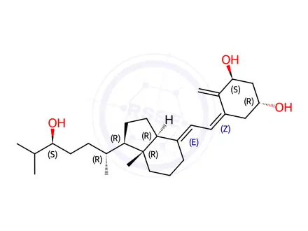 Chemical structure of Tacalcitol EP Impurity B