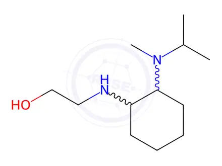 Chemical structure of 2-((2-(Isopropyl(methyl)amino)cyclohexyl)amino)ethanol