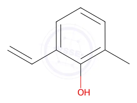 Chemical structure of 2-Methyl-6-vinylphenol