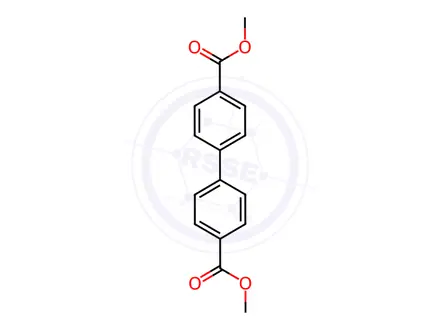 Chemical structure of Biphenyl dimethyl dicarboxylate