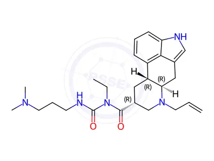 Chemical structure of Cabergoline Impurity 5(Cabergoline Isomer)