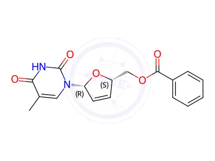 Chemical structure of Uridine Impurity 1