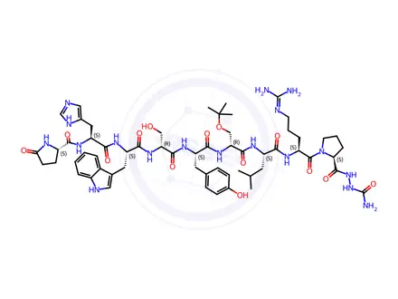 Chemical structure of Goserelin EP Impurity A