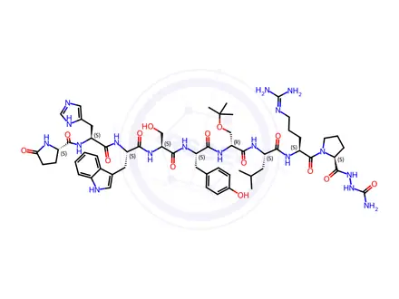 Chemical structure of Goserelin