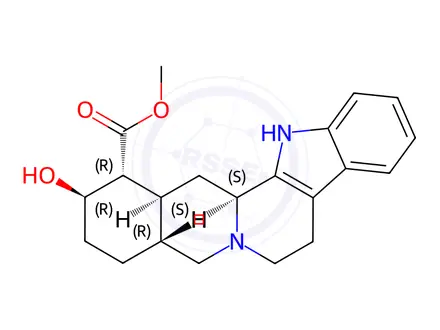 Chemical structure of Yohimbine Impurity 1(beta-Yohimbine)