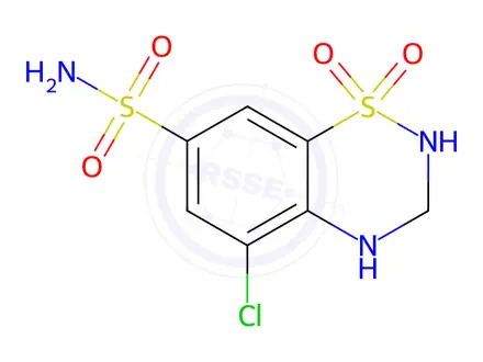 Chemical structure of Hydrochlorothiazide Impurity 47