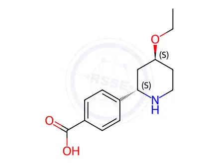 Chemical structure of Iptacopan Hydrochloride Impurity 36