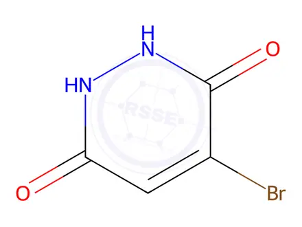 Chemical structure of 4-Bromopyridazine-3,6-diol