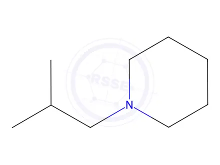 Chemical structure of 1-Isobutyl-piperidine