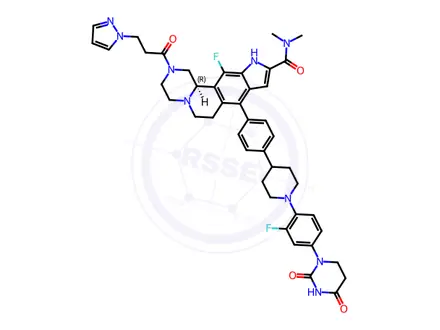 Chemical structure of Alvimopan Impurity F