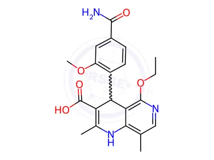 Chemical structure of Finerenone Impurity 41