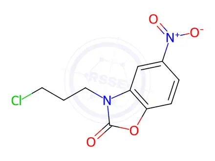 Chemical structure of 3-(3-Chloropropyl)-5-nitrobenzo[d]oxazol-2(3H)-one