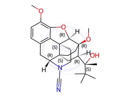 Chemical structure of Buprenorphine Impurity 3 (Buprenorphine EP Impurity C)