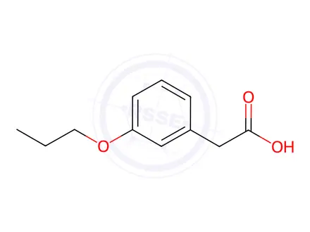 Chemical structure of (3-Propoxyphenyl)acetic acid
