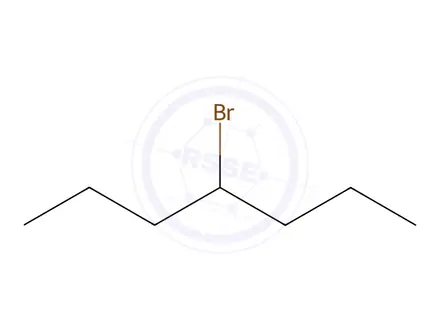 Chemical structure of 4-Bromoheptane
