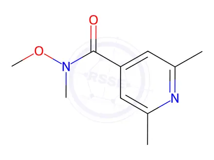 Chemical structure of N-Methoxy-N,2,6-trimethylisonicotinamide