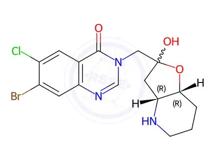 Chemical structure of Halofuginone Impurity 25