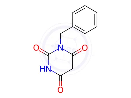 Chemical structure of 1-Benzylpyrimidine-2,4,6(1H,3H,5H)-trione