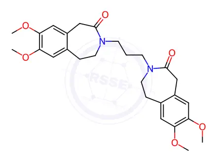 Chemical structure of Ivabradine Impurity 2
