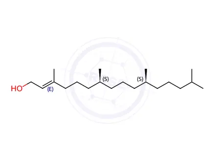 Chemical structure of Phytol Impurity 12