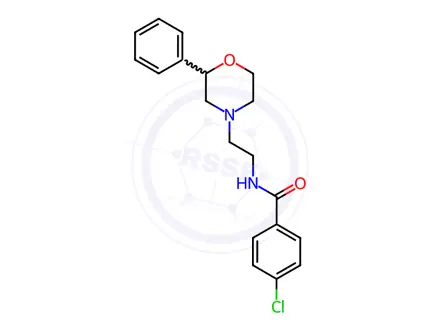Chemical structure of 4-Chloro-N-(2-(2-phenylmorpholino)ethyl)benzamide