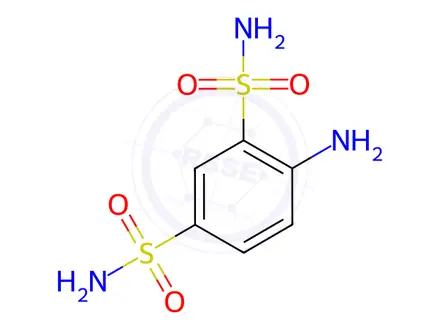 Chemical structure of Diazoxide Impurity 7