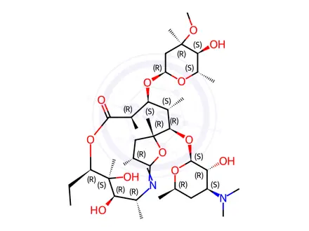 Chemical structure of Azithromycin Impurity 19