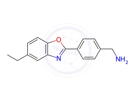 Chemical structure of (4-(5-Ethylbenzo[d]oxazol-2-yl)phenyl)methanamine