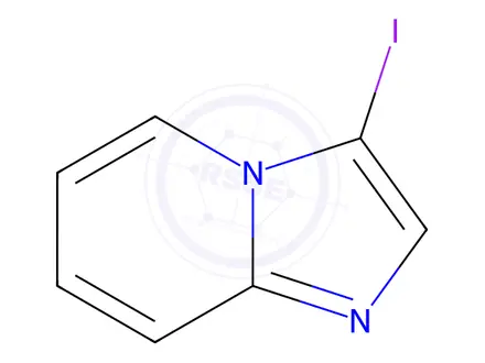 Chemical structure of 3-Iodoimidazo[1,2-a]pyridine
