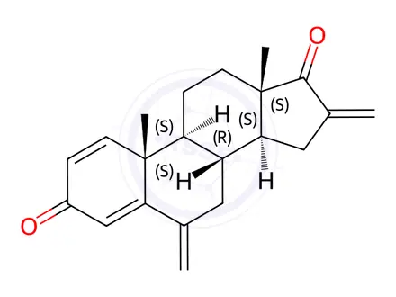 Chemical structure of Exemestane Impurity 24 (Exemestane EP Impurity C)