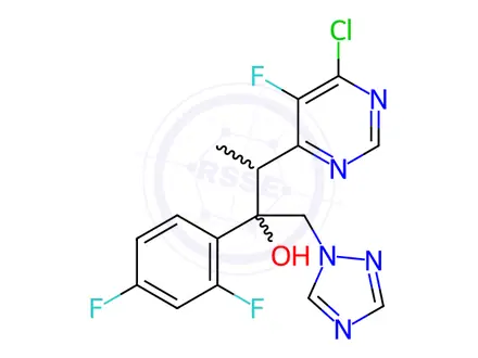 Chemical structure of Voriconazole Impurity 38