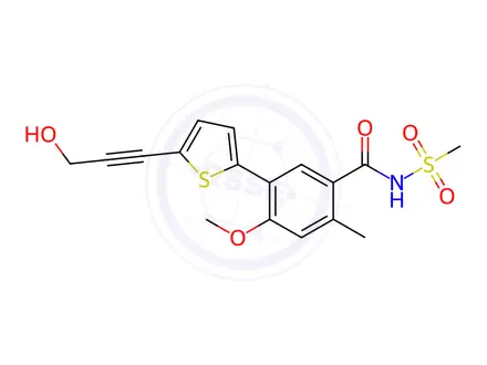 Chemical structure of Mozavaptan Impurity 74