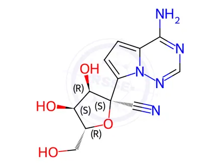 Chemical structure of Remdesivir Impurity 12
