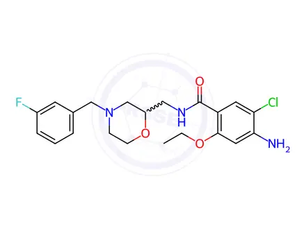 Chemical structure of Mosapride Impurity 27