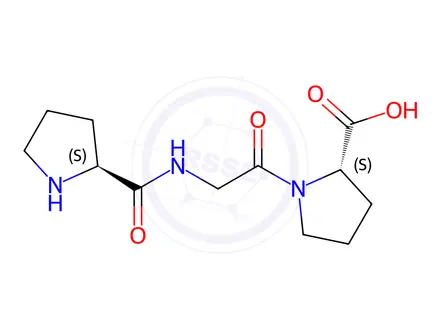 Chemical structure of Proline Impurity 45