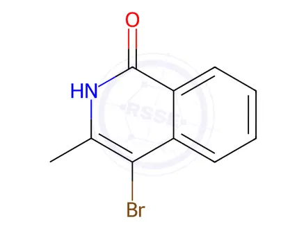 Chemical structure of 4-Bromo-3-methyl-2h-isoquinolin-1-one
