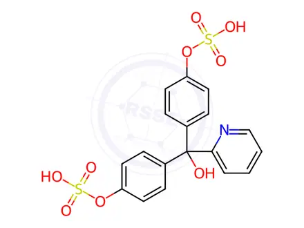Chemical structure of Sodium Picosulfate Impurity 4 Monomer