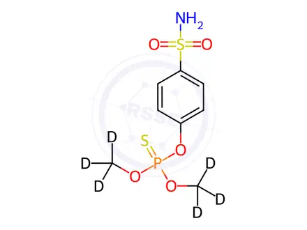 Chemical structure of Proban-d6